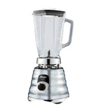 Oster BLST4655 Licuadora de 3 Velocidades | All-Metal Drive | 1.25L | 1000W | Cromado