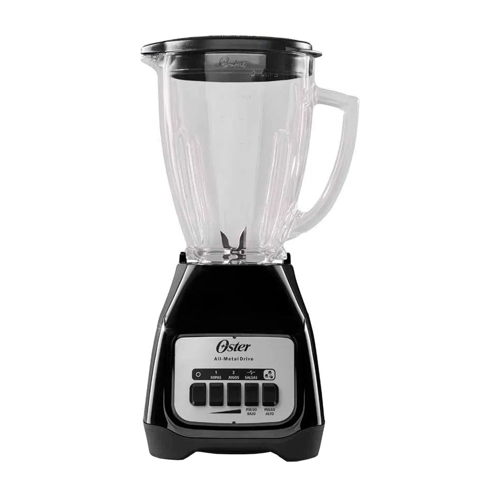 Oster BLSTKAGBPB Licuadora de 2 Velocidades | Boroclass | All-Metal Drive | Función de Pulso | 1.5L | 800W | Negro