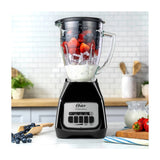 Oster BLSTKAGBPB Licuadora de 2 Velocidades | Boroclass | All-Metal Drive | Función de Pulso | 1.5L | 800W | Negro