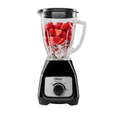 Oster BLSTKAGBRD Licuadora de 2 Velocidades | Boroclass | All-Metal Drive | Función de Pulso | 1.5L | 800W | Negro