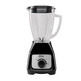Oster BLSTKAGBRD Licuadora de 2 Velocidades | Boroclass | All-Metal Drive | Función de Pulso | 1.5L | 800W | Negro