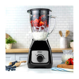 Oster BLSTKAGBRD Licuadora de 2 Velocidades | Boroclass | All-Metal Drive | Función de Pulso | 1.5L | 800W | Negro