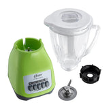 Oster BLSTKAGKPB Licuadora de 2 Velocidades | Boroclass | All-Metal Drive | 1.5L | 800W | Verde