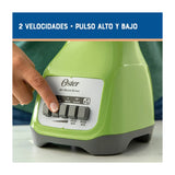 Oster BLSTKAGKPB Licuadora de 2 Velocidades | Boroclass | All-Metal Drive | 1.5L | 800W | Verde