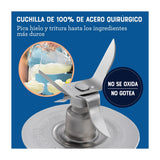 Oster BLSTKAGLPB Licuadora de 2 Velocidades | Boroclass | All-Metal Drive | Función de Pulso | 1.5L | 800W | Azul