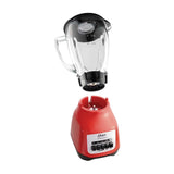 Oster BLSTKAGRPB Licuadora de 2 Velocidades | Boroclass | All-Metal Drive | Función de Pulso | 1.5L | 800W | Rojo
