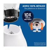 Oster BLSTKAGWPB Licuadora de 2 Velocidades | Boroclass | All-Metal Drive | Función de Pulso | 1.5L | 800W | Blanco