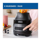Oster BLSTPEGBPB Licuadora de 6 Velocidades | Boroclass | All-Metal Drive | Función de Pulso | 1.5L | 800W | Negro