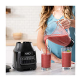Oster BLSTPEGBPB Licuadora de 6 Velocidades | Boroclass | All-Metal Drive | Función de Pulso | 1.5L | 800W | Negro
