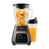 Oster BLSTPYG1312XBG Licuadora de 3 Velocidades | Boroclass | Tecnología Reversible | All-Metal-Drive | 1.5L | 1000W | Gris