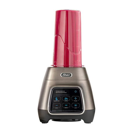 Oster BLSTPYG1312XBG Licuadora de 3 Velocidades | Boroclass | Tecnología Reversible | All-Metal-Drive | 1.5L | 1000W | Gris
