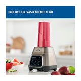 Oster BLSTPYG1312XBG Licuadora de 3 Velocidades | Boroclass | Tecnología Reversible | All-Metal-Drive | 1.5L | 1000W | Gris