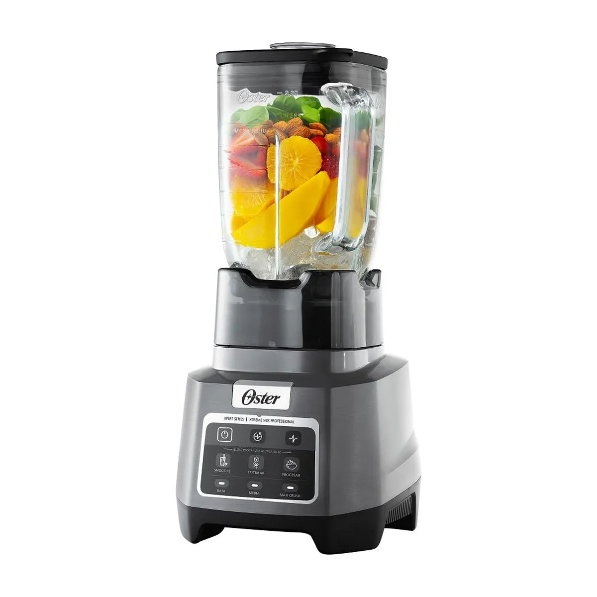 Oster BLSTXPGBW Xpert Series Licuadora de 3 Velocidades | Xtreme Mix | Max Crush | Pulso | Tecnología Reversible | All-Metal-Drive | 2L | 1500W
