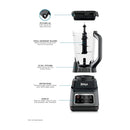 Ninja Professional Plus Blender Licuadora de 3 Velocidades | Auto-IQ | Tecnología Total Crushing | Función de Pulso | 2.13L | 1400W | Gris