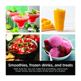 Ninja Professional Plus Blender Licuadora de 3 Velocidades | Auto-IQ | Tecnología Total Crushing | Función de Pulso | 2.13L | 1400W | Gris