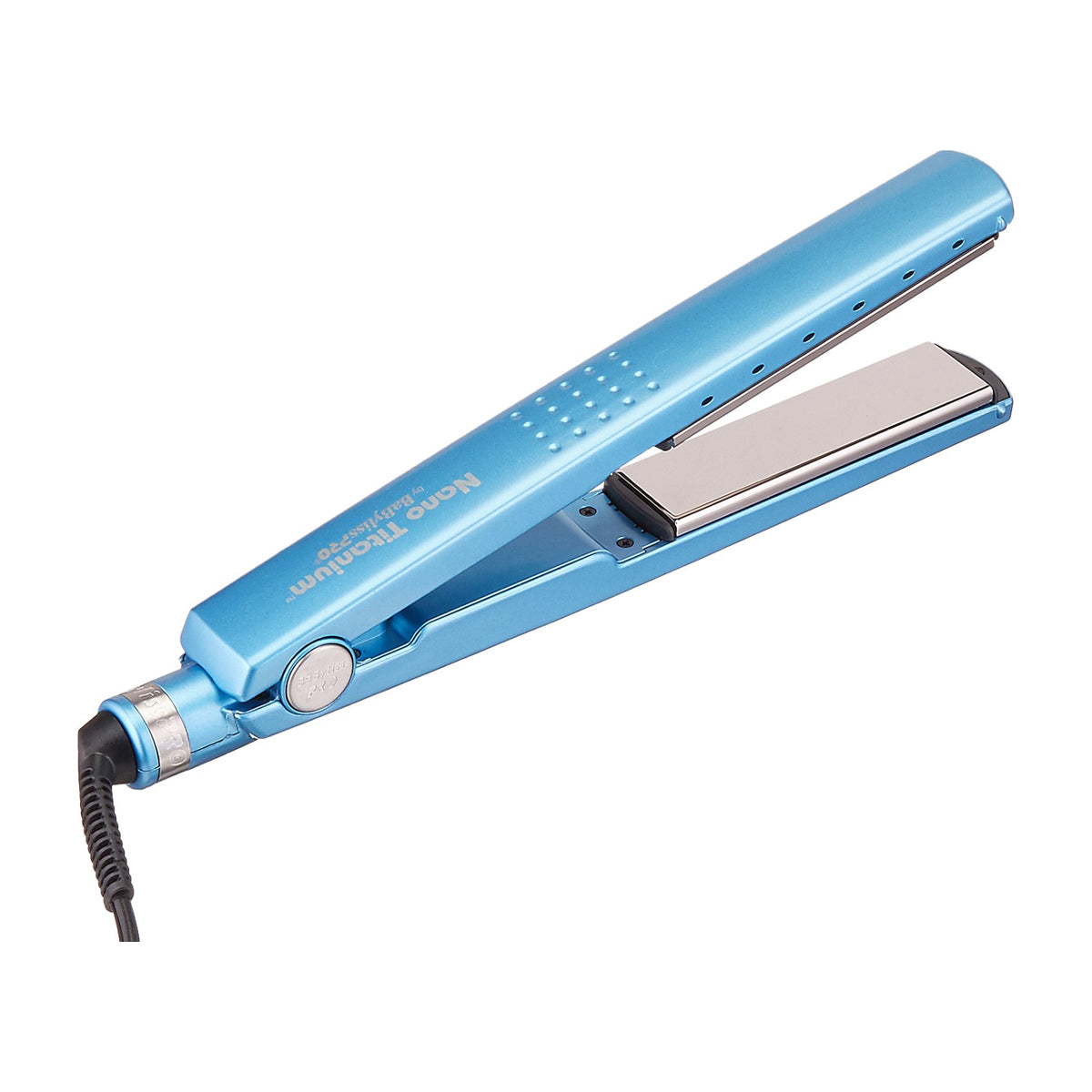 BaBylissPRO Plancha Alisadora para el Cabello | Nano Titanium | Digital | 1.25" | Azul