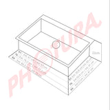 Drija Bolonia 84 Fregador Moderno de Acero Inoxidable | Sistema Anti Reboso | Enjuagador de Vasos | Dispensador de Jabón