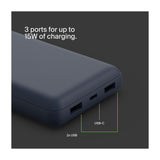 Belkin Power Bank Batería Portátil para Smartphones y Tablets | 20000Mah | Azul