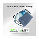 Belkin BoostCharge Power Bank Batería Portátil para Smartphones y Tablets | 10000Mah | Azul