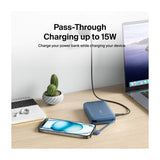 Belkin BoostCharge Power Bank Batería Portátil para Smartphones y Tablets | 10000Mah | Azul