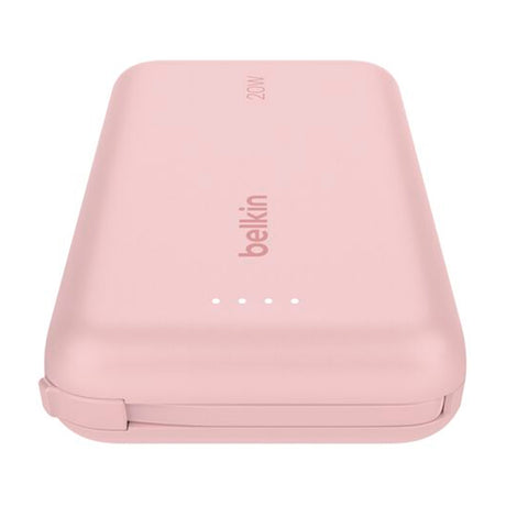 Belkin BoostCharge Power Bank Batería Portátil para Smartphones y Tablets | 10000Mah | Rosado