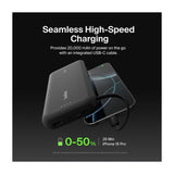 Belkin BoostCharge Power Bank Batería Portátil para Smartphones y Tablets | 20000Mah | Negro
