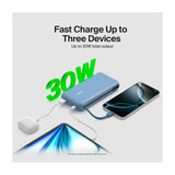 Belkin BoostCharge Power Bank Batería Portátil para Smartphones y Tablets | 20000Mah | Azul