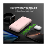 Belkin BoostCharge Power Bank Batería Portátil para Smartphones y Tablets | 20000Mah | Rosado