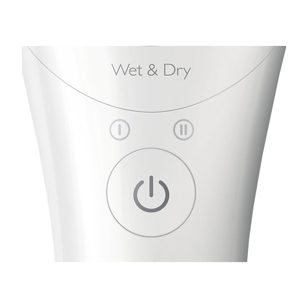 Philips Depiladora Inalámbrica Recargable Satinelle Prestige en Seco y Húmedo de 8 piezas