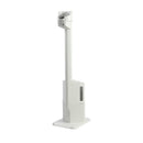 Shark Clean & Empty Cordless Aspiradora Inalámbrica | Succión Potente | CleanTouch | 1.3L | Blanco