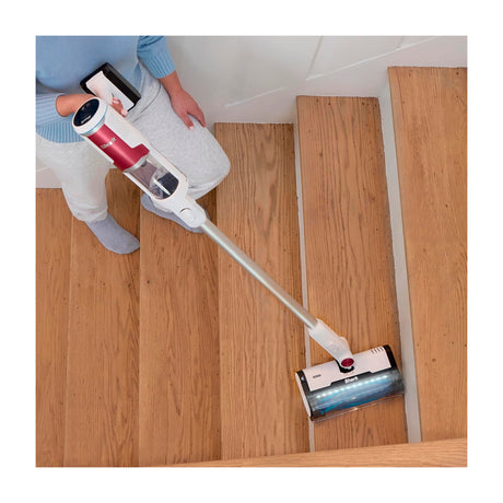 Shark Clean & Empty Cordless Aspiradora Inalámbrica | Succión Potente | CleanTouch | 1.3L | Blanco