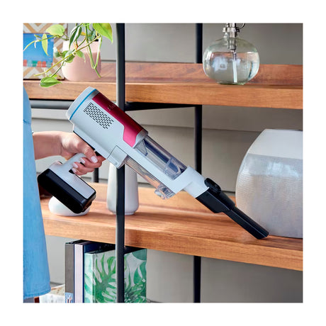 Shark Clean & Empty Cordless Aspiradora Inalámbrica | Succión Potente | CleanTouch | 1.3L | Blanco
