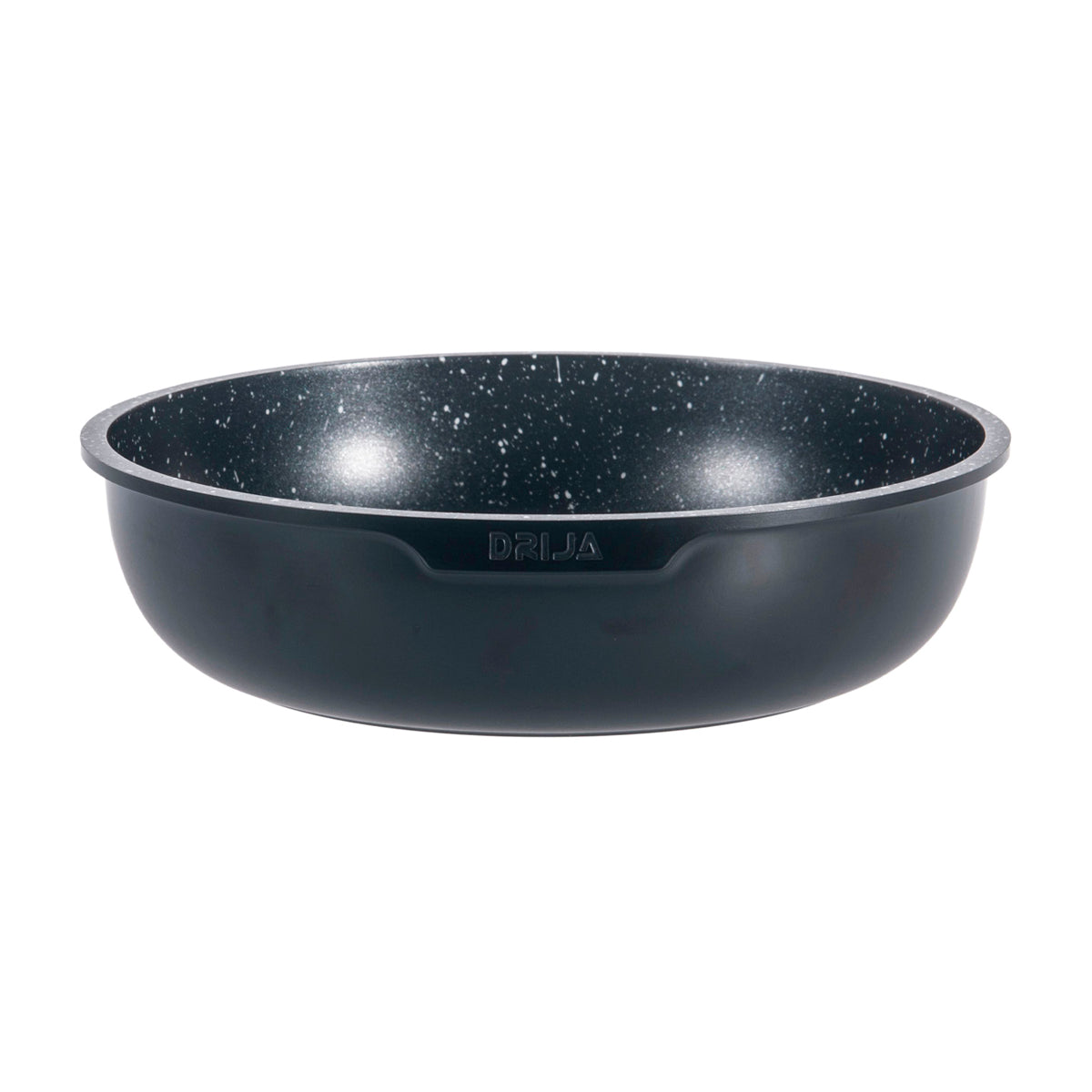 Drija Bucatini 19-B Juego de Ollas y Sartenes | Asas Desmotables | Antiadherente | Calor uniforme | Negro