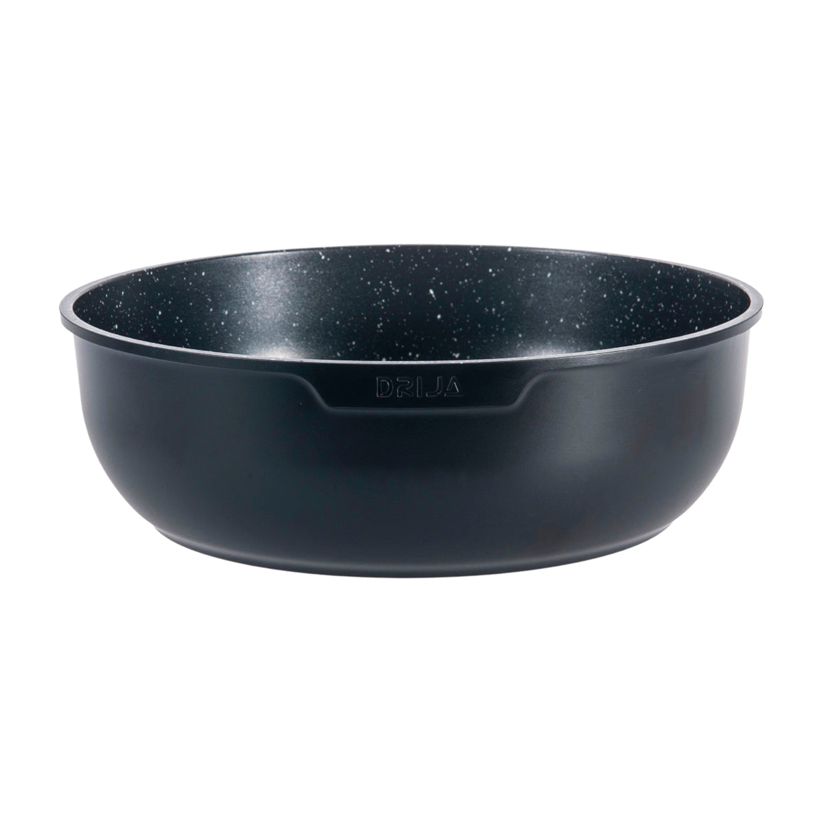 Drija Bucatini 19-B Juego de Ollas y Sartenes | Asas Desmotables | Antiadherente | Calor uniforme | Negro