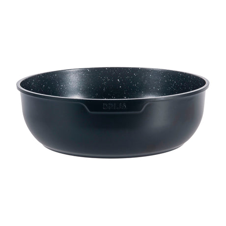 DRIJA Bucatini 19-B Juego de Ollas y Sartenes | Asas Desmotables | Antiadherente | Calor uniforme | Negro