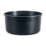 Drija Bucatini 19-B Juego de Ollas y Sartenes | Asas Desmotables | Antiadherente | Calor uniforme | Negro