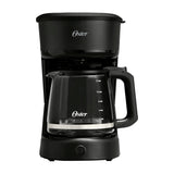 Oster BVSTDCS121B Cafetera de 12 Tazas | Filtro Permanente Lavable | Interruptor Iluminado | Pausa y Servir | Negro