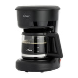 Oster BVSTDCS51B Cafetera de 5 Tazas | Filtro Permanente Lavable | Pausa y Servir | Negro