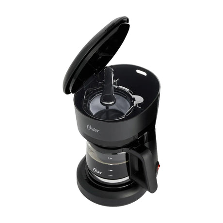 Oster BVSTDCS51B Cafetera de 5 Tazas | Filtro Permanente Lavable | Pausa y Servir | Negro