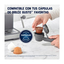 Oster BVSTEM5502 Cafetera de 8 Tazas | Espresso y Capuccino | 15 Bares | Tubo de Vapor | Acero Inoxidable