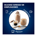 Oster BVSTEM5502 Cafetera de 8 Tazas | Espresso y Capuccino | 15 Bares | Tubo de Vapor | Acero Inoxidable