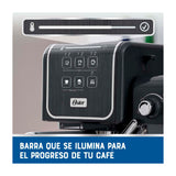 Oster BVSTEM6801M Cafetera PrimaLatte de 5 Tazas | 19 Bares | Barra de Progreso | Gris
