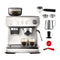 Oster BVSTEM7300 Cafetera de 12 Tazas | Espresso y Capuccino |  Perfect Brew 15 Bares | Molino Integrado | Acero Inoxidable