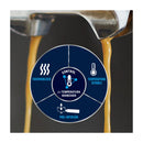 Oster BVSTEM7300 Cafetera de 12 Tazas | Espresso y Capuccino |  Perfect Brew 15 Bares | Molino Integrado | Acero Inoxidable