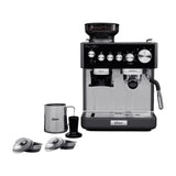 Oster BVSTEM7301 Cafetera Perfect Brew | Espresso y Latte | 15 Bares | Thermoblock | Molino Integrado | Acero Inoxidable