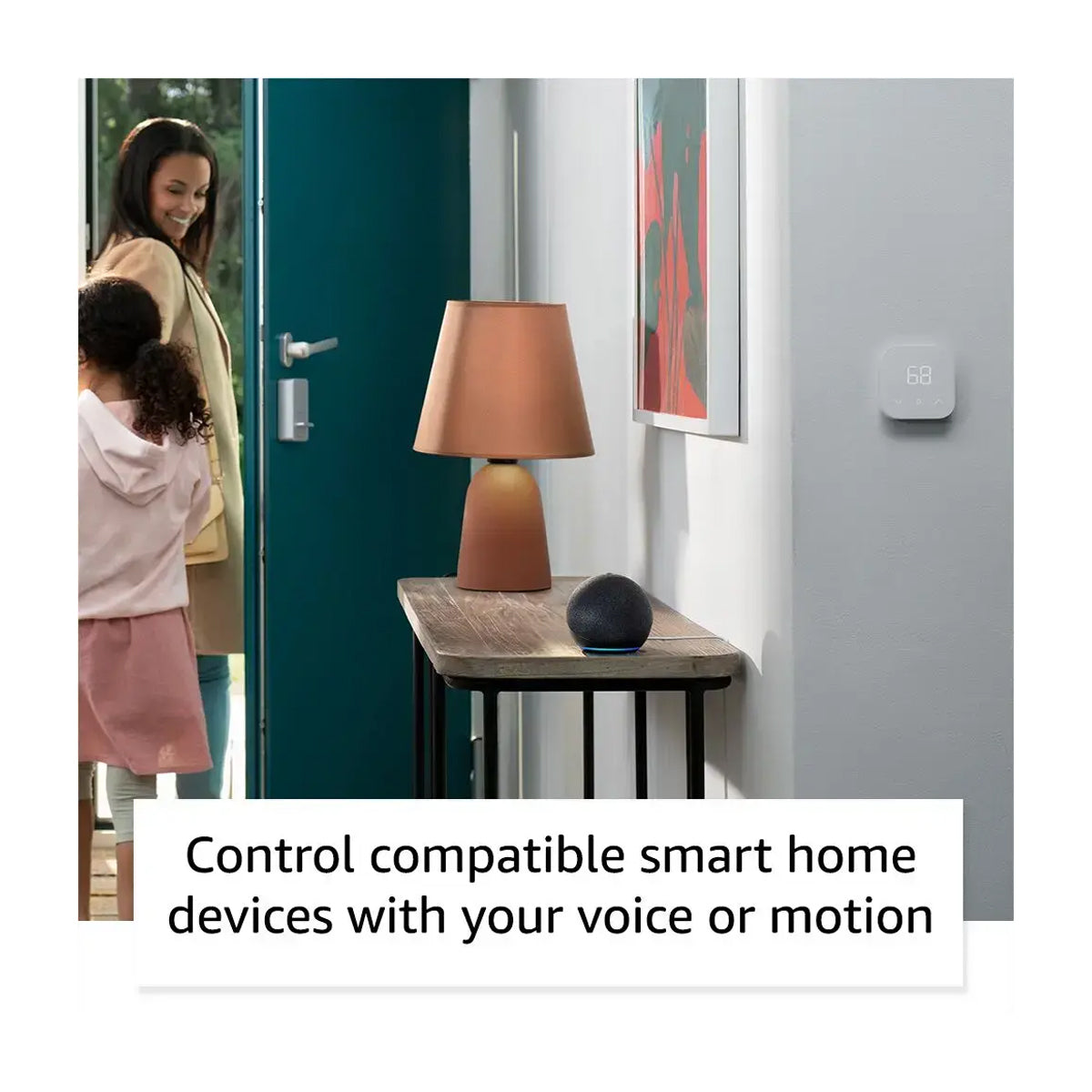 Amazon Echo Dot (5th Gen) Bocina Inteligente | Alexa | Voice Control | WiFi | Negro