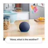 Amazon Echo Dot (5th Gen) Bocina Inteligente | Alexa | Voice Control | WiFi | Azul