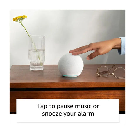 Amazon Echo Dot (5th Gen) Bocina Inteligente | Alexa | Voice Control | WiFi | Blanco