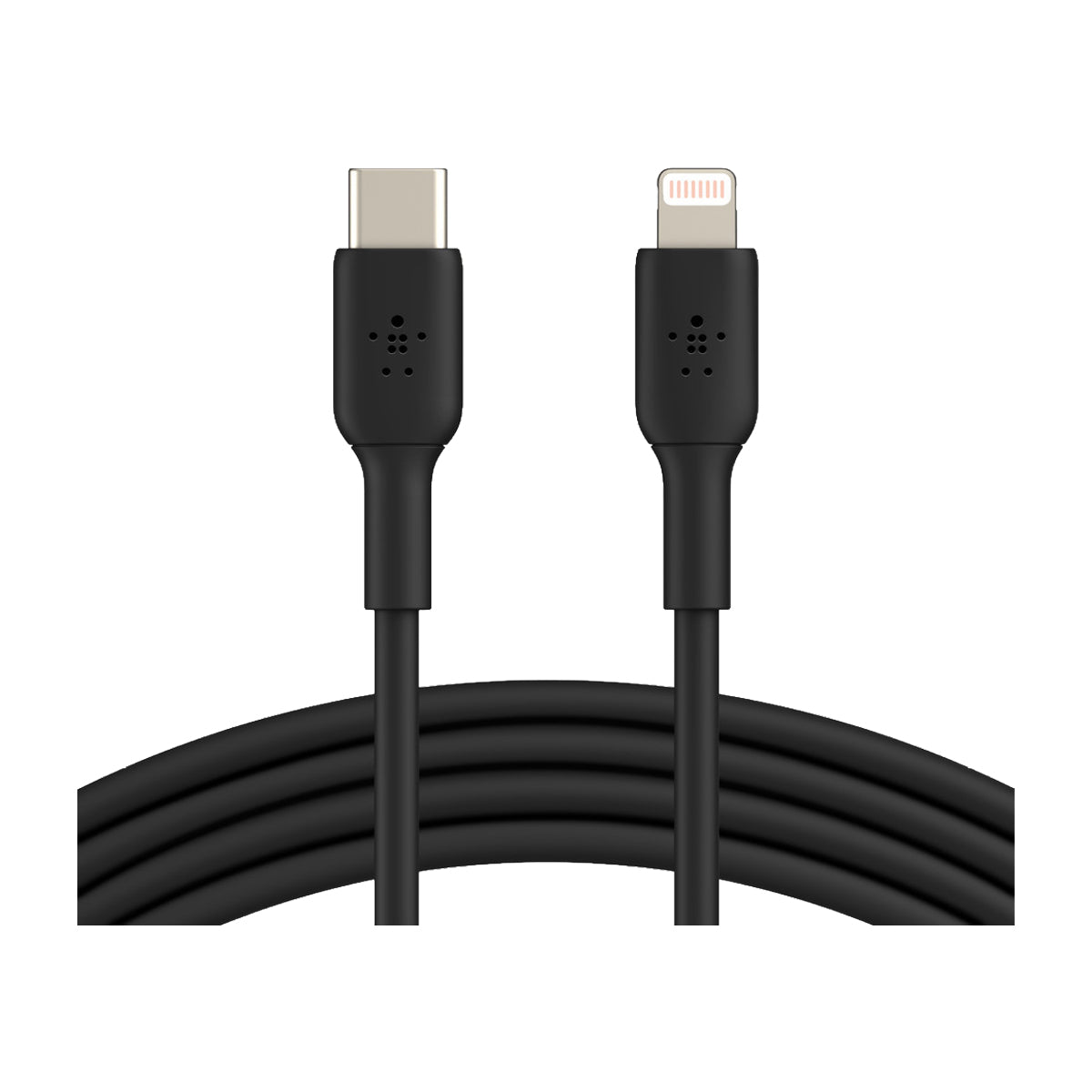 Belkin BoostCharge Cable USB C a Lightning | 1 Metro | Negro