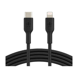 Belkin BoostCharge Cable USB C a Lightning | 1 Metro | Negro